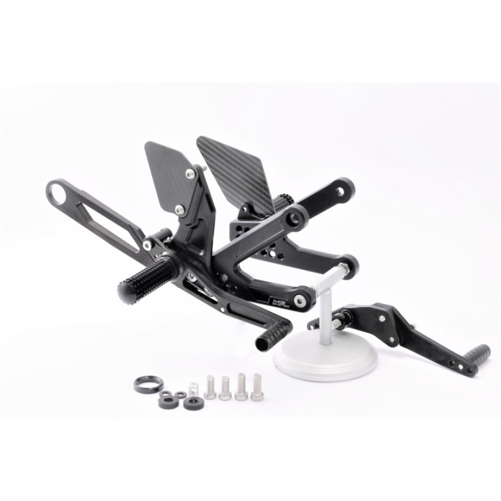 MG Biketec Rearsets Yamaha YZF-R1 1000 2015-2016