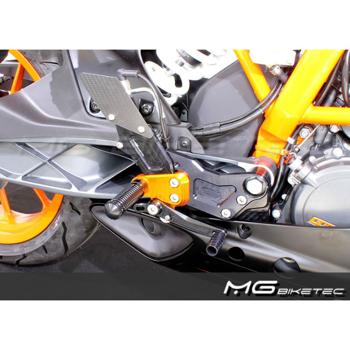 MG Biketec Kāpšļu sistēma KTM RC 390 2017-2021