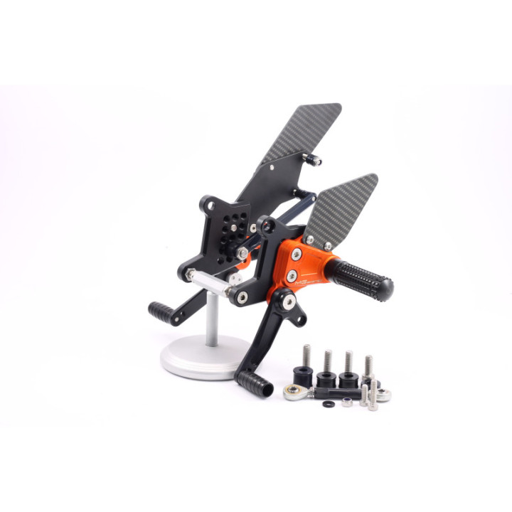 MG Biketec Kāpšļu sistēma KTM Super Duke R 1290 2017-2019