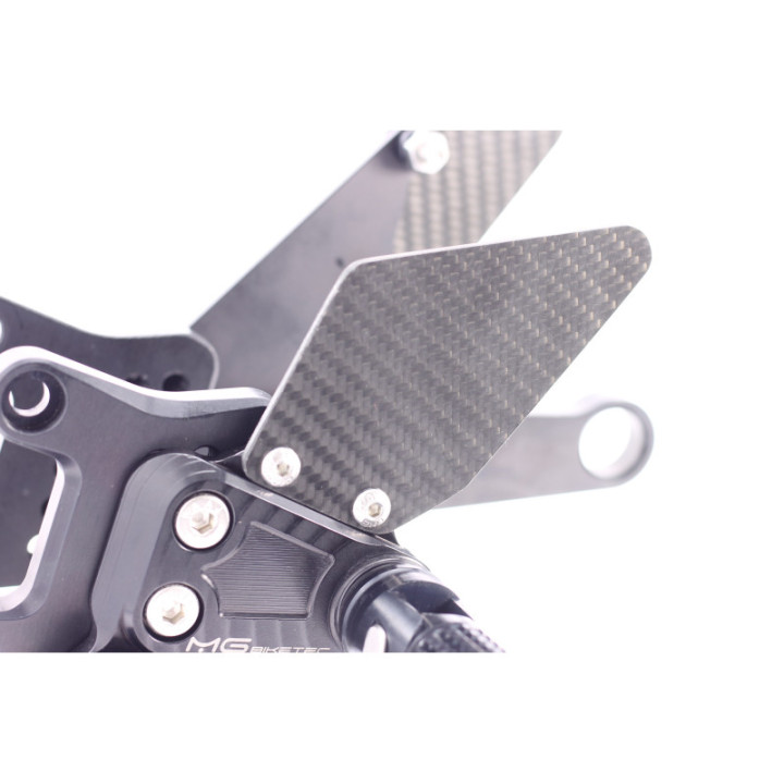 MG Biketec Kāpšļu sistēma Aprilia RSV4 1000 2017-2020