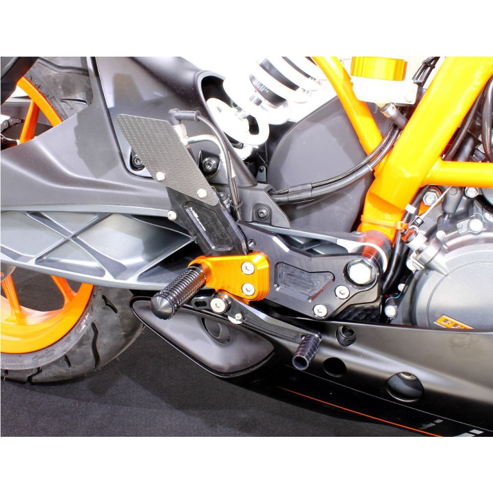 MG Biketec Kāpšļu sistēma KTM Duke 250 2017-2019