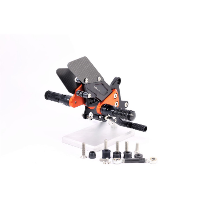 MG Biketec Kāpšļu sistēma KTM Super Duke GT 1290 2016-2024