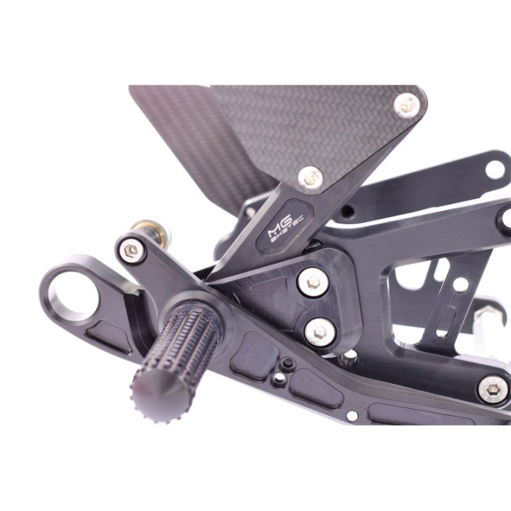 MG Biketec Kāpšļu sistēma Yamaha YZF-R6 600 2017-2025