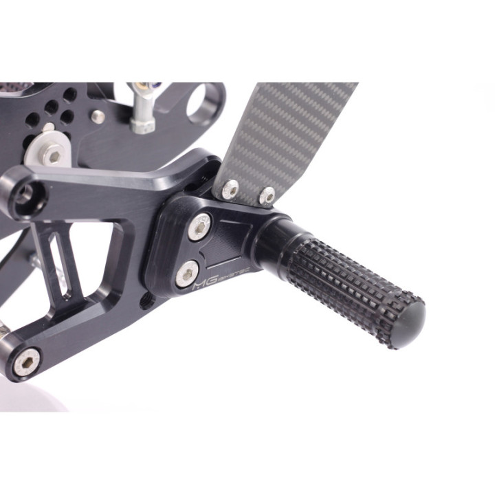 MG Biketec Kāpšļu sistēma Yamaha YZF-R6 600 2017-2025