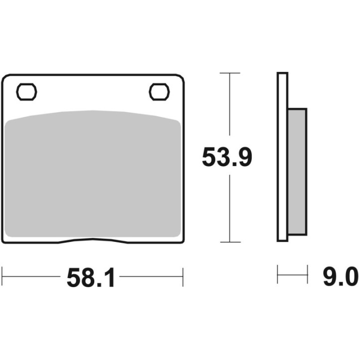 SBS Carbon bremžu uzlikas  512H.CT