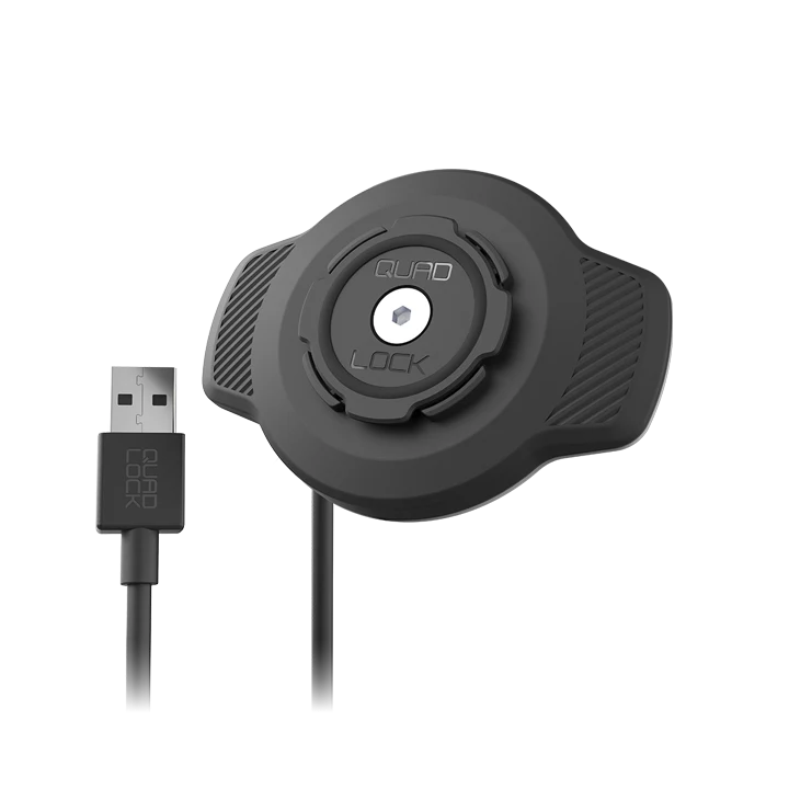 Quad Lock® Ūdens izturīga bezvadu uzlādes galva QLH-WP-WCH