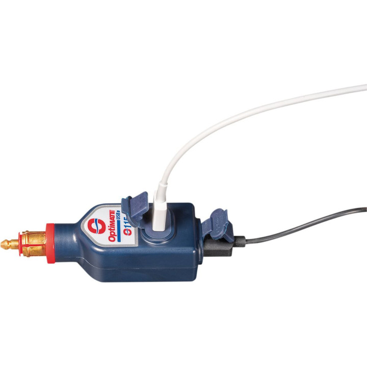 OptiMate USB Smart Charger Bike-Plug