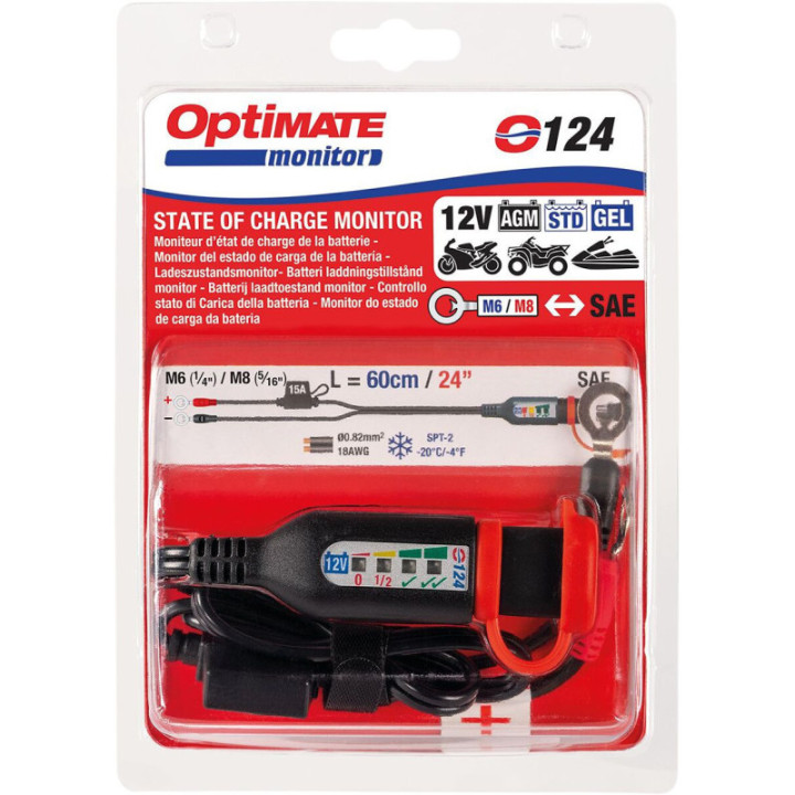 OptiMate Battery Quick Connector, Monitor O-124