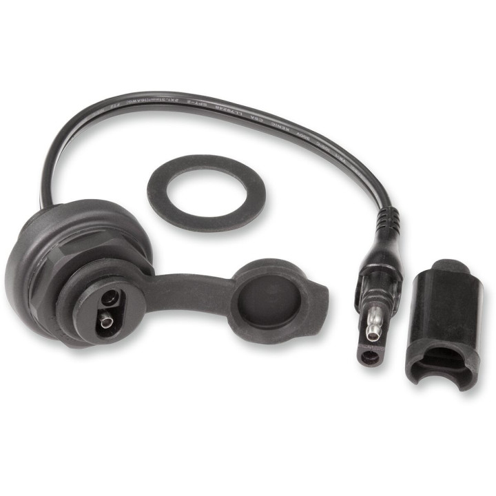 OptiMate Weatherproof SAE power socket 25mm 30cm