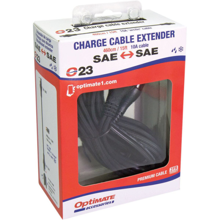 OptiMate Charger Cable Extension 4.6m