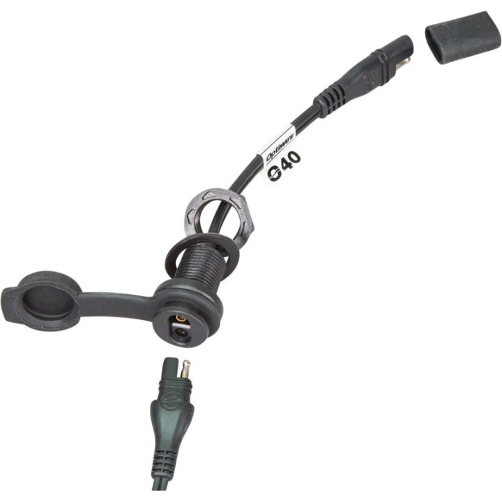 OptiMate SAE Panel Mount Socket 18mm