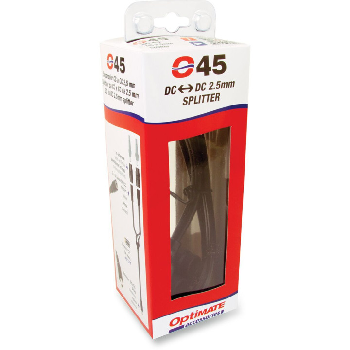 OptiMate DC 2.5mm Y-splitter