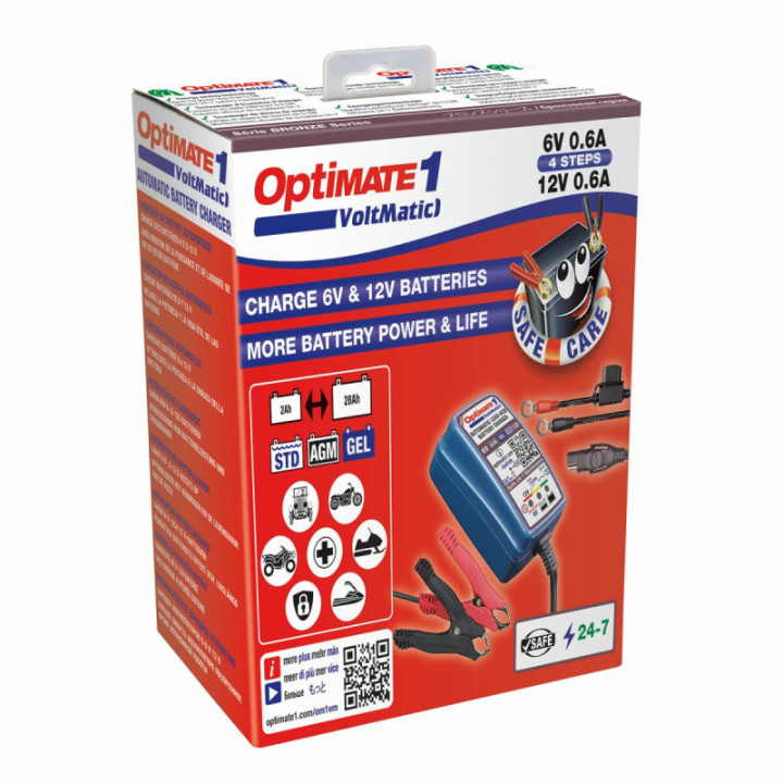 OptiMate 1 VoltMatic 6V/12V