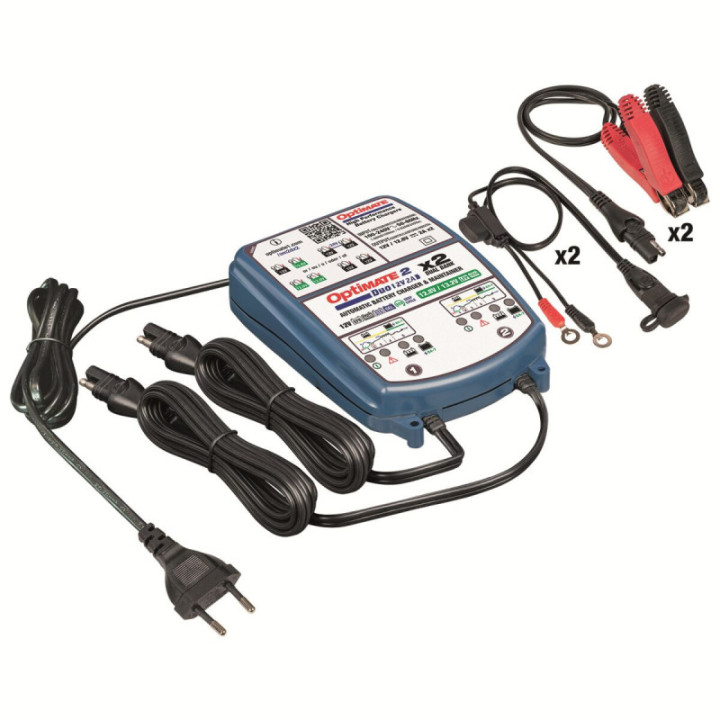 OptiMate 2 DUO Dual bank