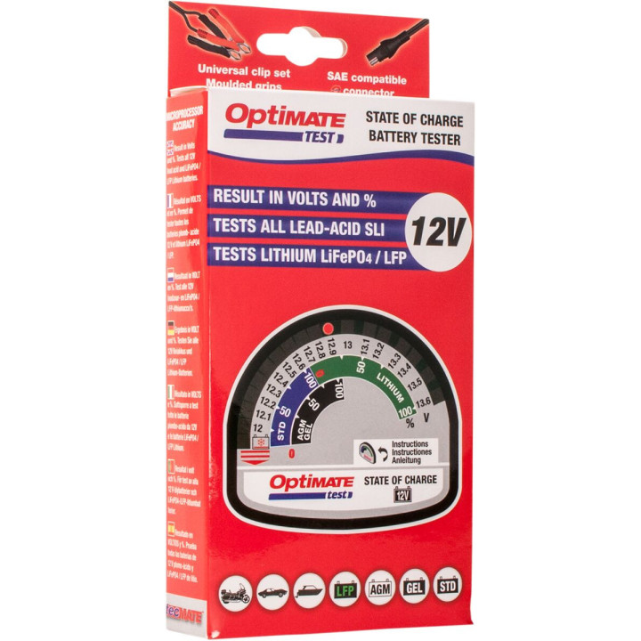 OptiMate Test - State of charge