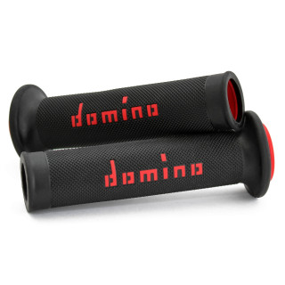 Domino MotoGP stūres rokturi (Melns/Sarkans)
