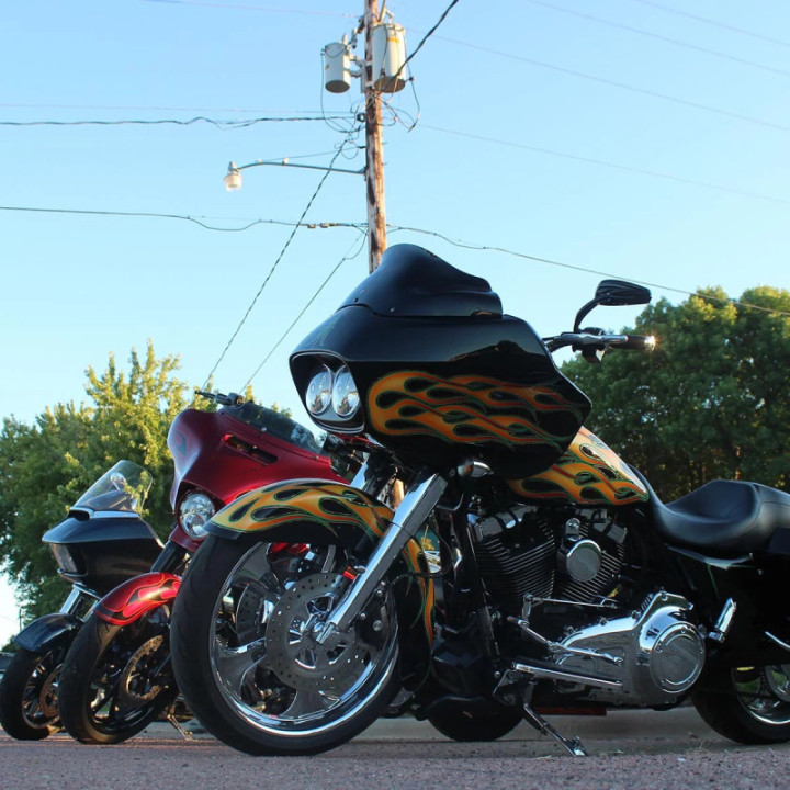 Flare Vējstikls 8 Melns FLTR 1998-2013