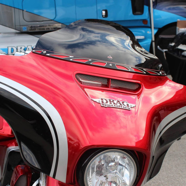 Flare Vējstikls 6.5 Melns FLHT, FLHX 2014-2023