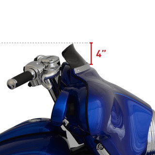 Flare Vējstikls 3.5 Melns FLHT, FLHX 1996-2013