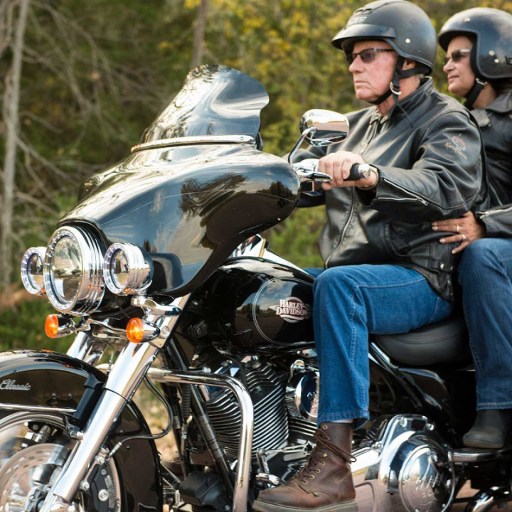 Flare Vējstikls 8.5 Tumši tonēts FLHT, FLHX 1996-2013