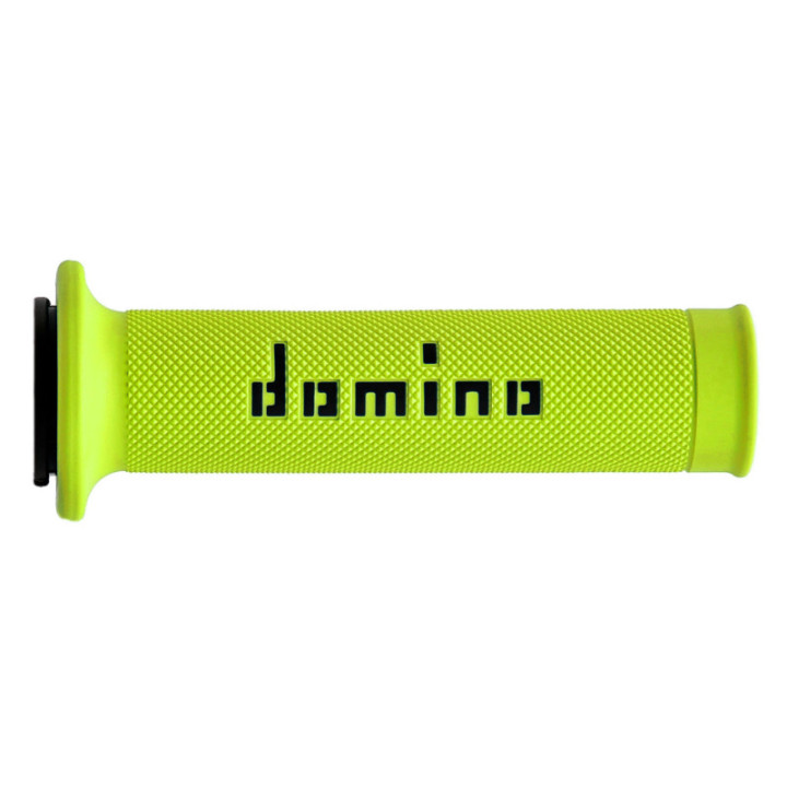 Domino MotoGP Grips (Yellow Fluo/Black)