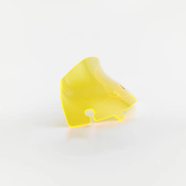 Flare Vējstikls 4 Fluo Dzeltens FLHT, FLHX 2014-2023