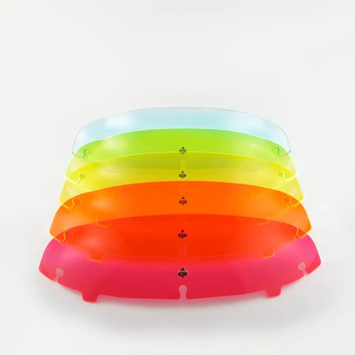 Flare Vējstikls 4  Fluo Rozā FLHT, FLHX 2014-2023