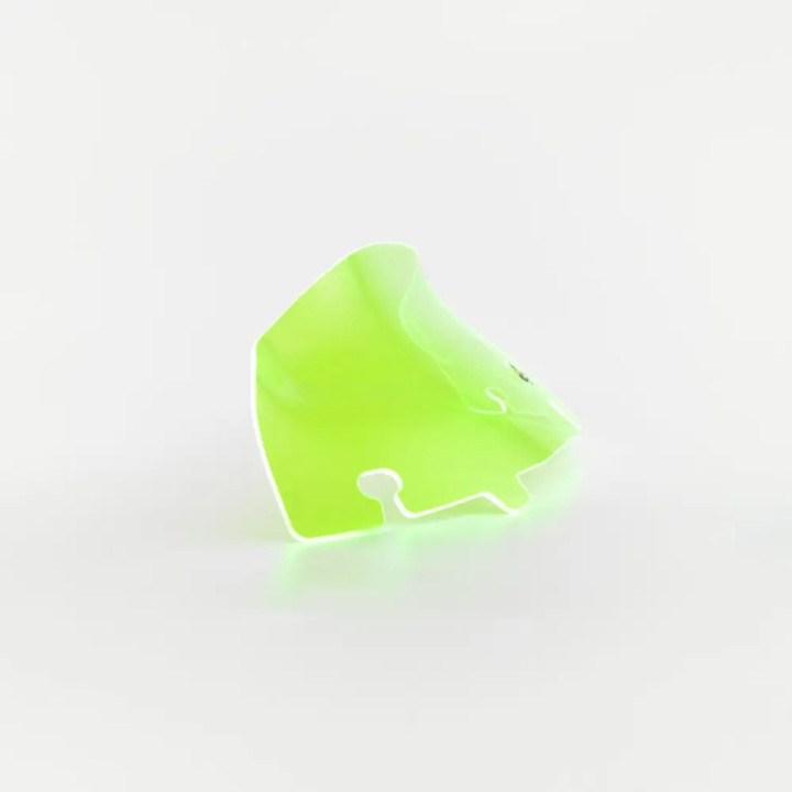 Flare Vējstikls 4 Fluo Zaļš FLHT, FLHX 2014-2023