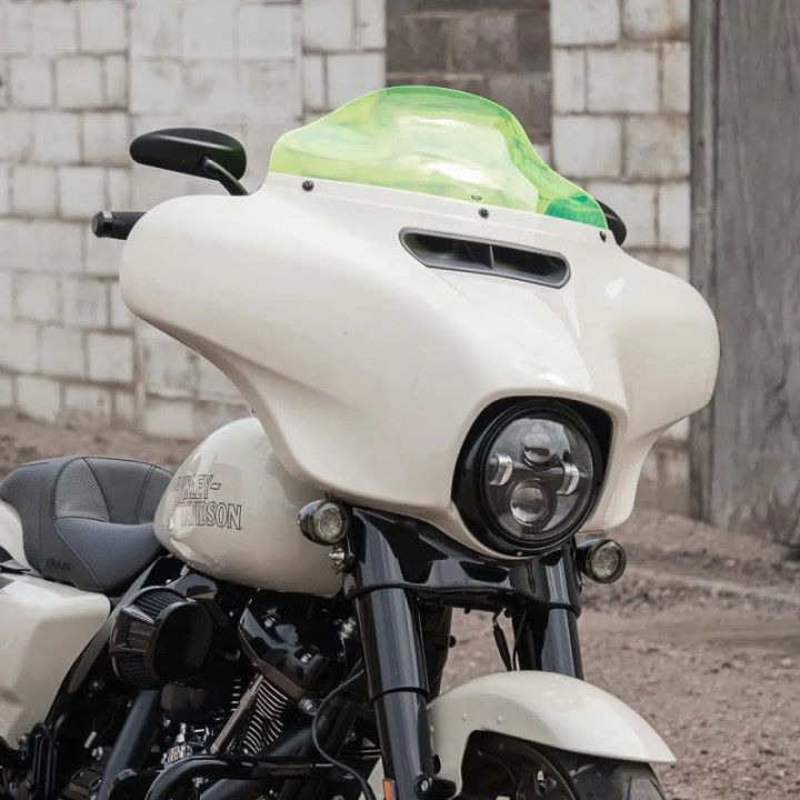 Flare Vējstikls 6.5 Fluo Zaļš FLHT, FLHX 2014-2023