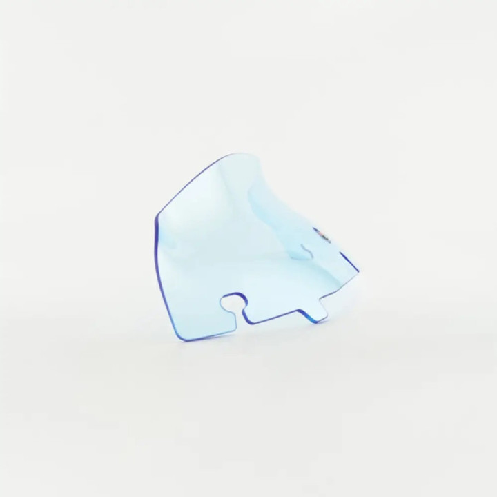 Flare Vējstikls 4  Fluo Zils FLHT, FLHX 2014-2023