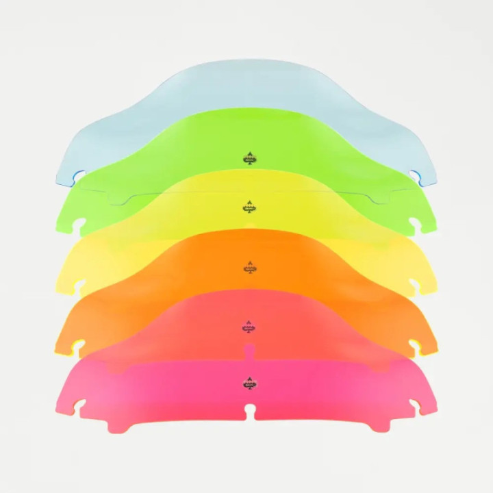 Flare Vējstikls 6.5  Fluo Zils FLHT, FLHX 2014-2023