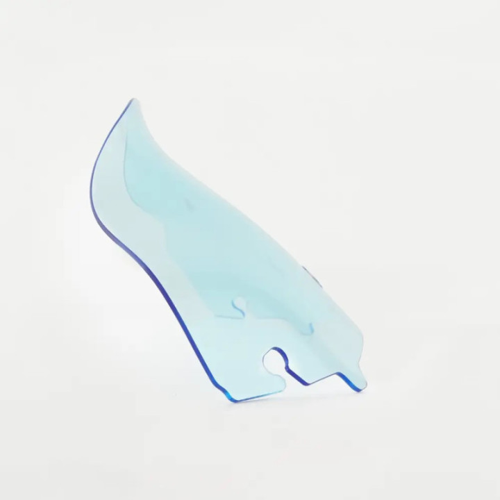 Flare Vējstikls 6.5  Fluo Zils FLHT, FLHX 2014-2023