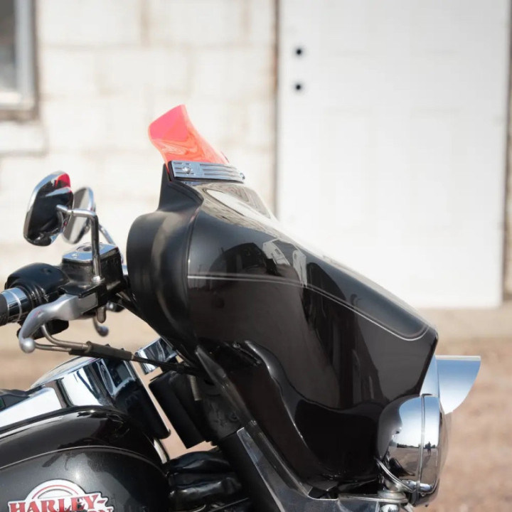 Flare Vējstikls 3.5  Fluo Rozā FLHT, FLHX 1996-2013