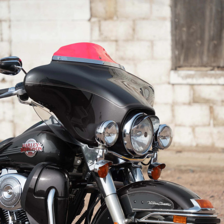 Flare Vējstikls 3.5  Fluo Rozā FLHT, FLHX 1996-2013