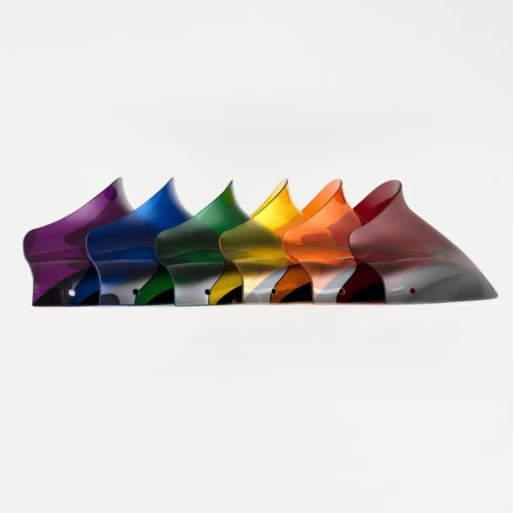 Flare Vējstikls 8 Zaļš FLTR 1998-2013