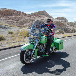 Flare Vējstikls 20 Viegli tonēts Freewheeler 2015-2025