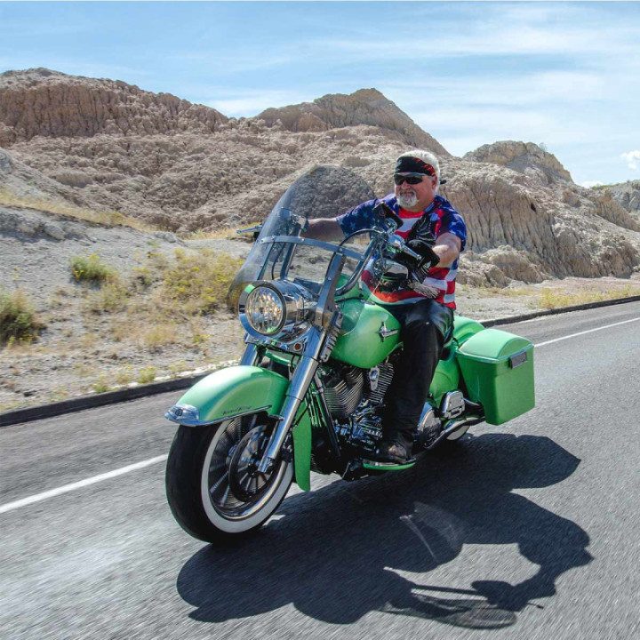 Flare Vējstikls 20 Viegli tonēts Freewheeler 2015-2025