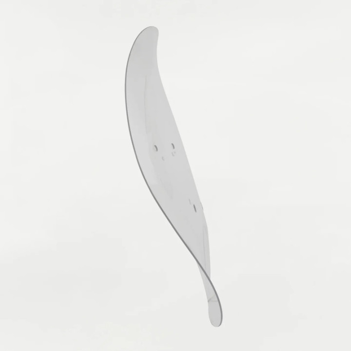 Flare Windshield 17 Clear Softail 1986-2017