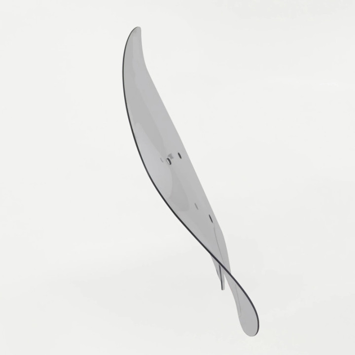 Flare Vējstikls 16.5 Caurspīdīgs Switchback 2012-2016