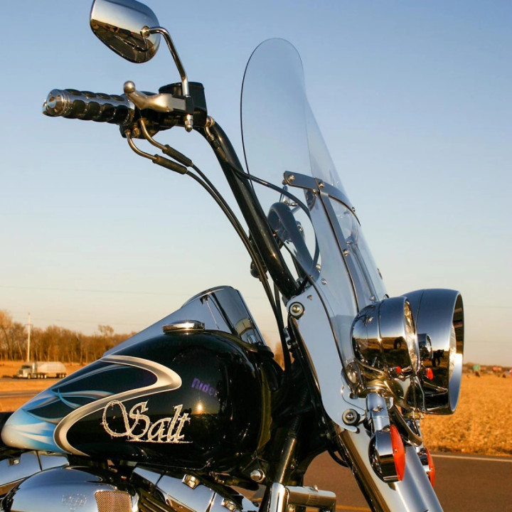 Flare Vējstikls 17 Caurspīdīgs Softail 2018-2026