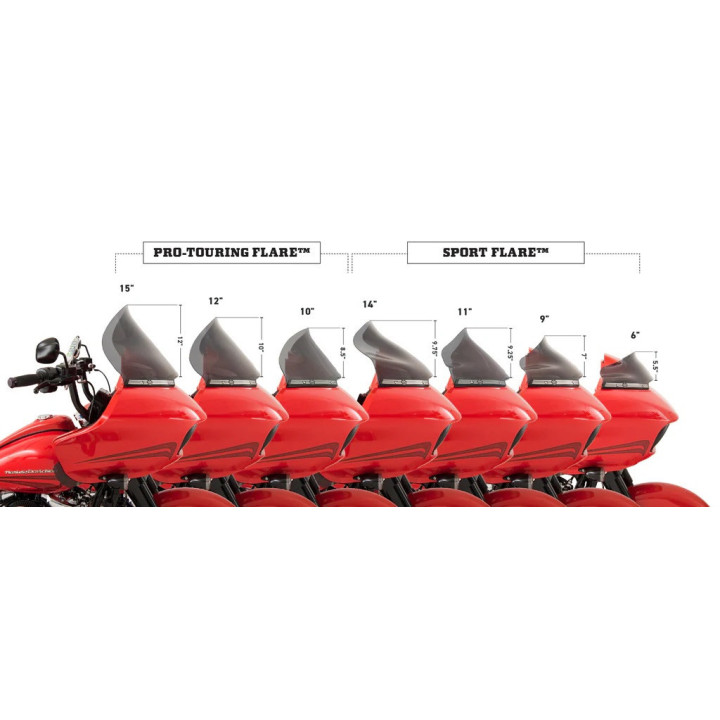 Flare Vējstikls 6 Violets Low Rider ST 2022-2026