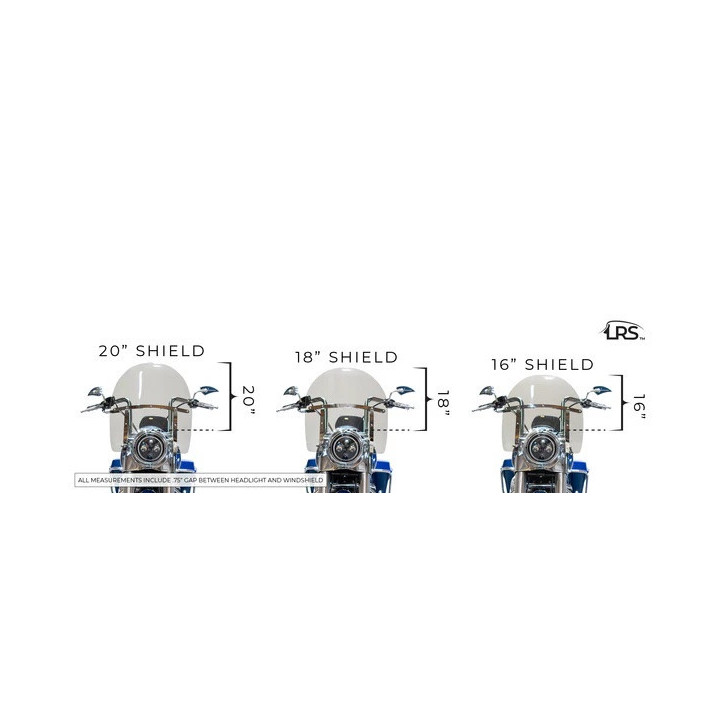 Flare Vējstikls 19.5 Tumši tonēts Switchback 2012-2016
