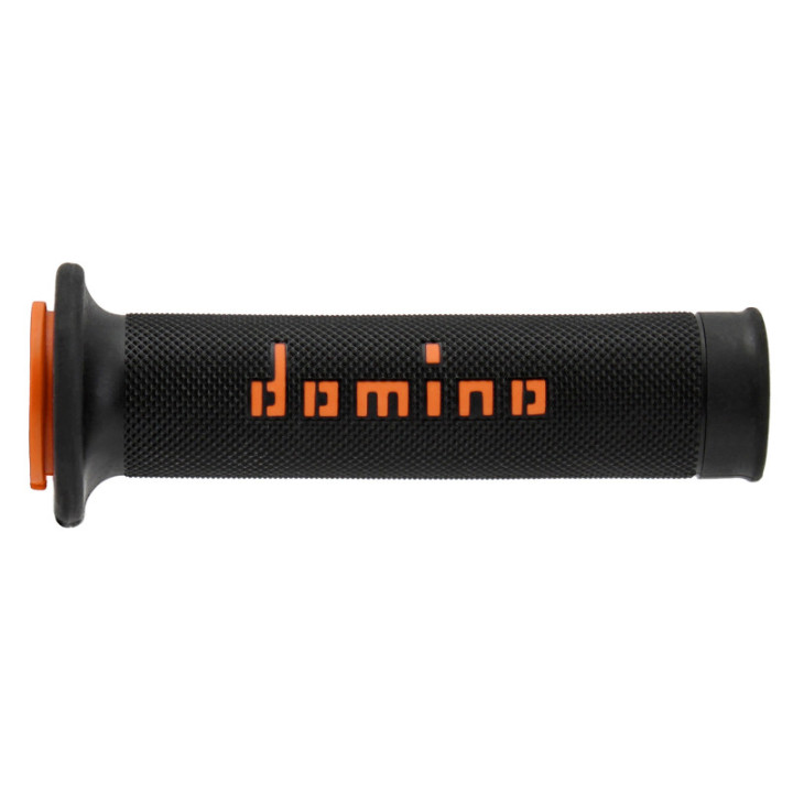Domino MotoGP stūres rokturi (Melns/Oranžs)