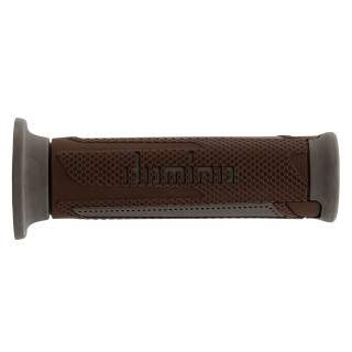 Domino Touring stūres rokturi Brūni/Pelēki