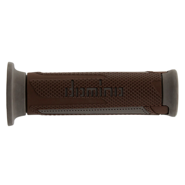 Domino Touring stūres rokturi Brūni/Pelēki