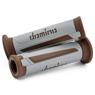 Domino Touring stūres rokturi Sudraba/Brūni