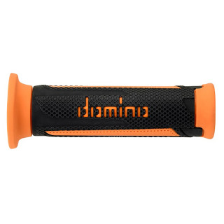 Domino Touring stūres rokturi Antracīta/Oranži
