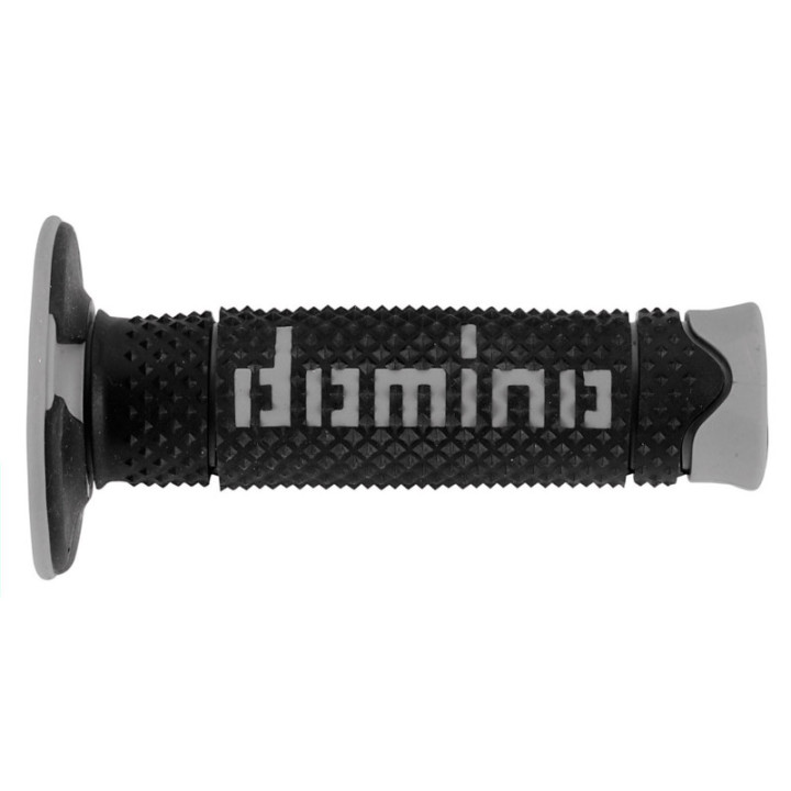 Domino Off-Road stūres rokturi Melni/Pelēki