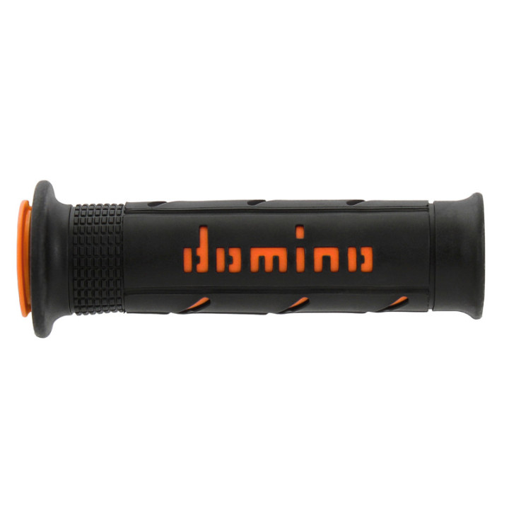Domino Road-Racing stūres rokturi Melni/Oranži