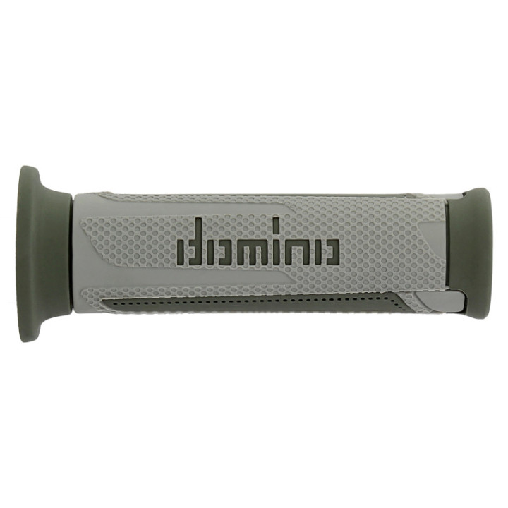 Domino Touring stūres rokturi Pelēki/Zaļi